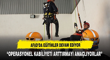 AFAD Afyonkarahisar’da Yeni Personellere Eğitim: Operasyonel Kabiliyet Artırılıyor