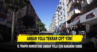 Afyon Ambar Yolu Tekrar Çift Yön!