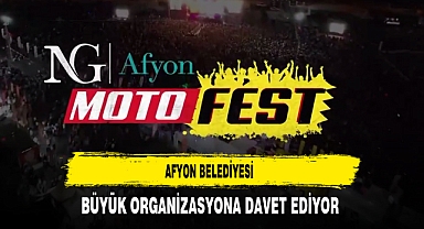 Afyon Belediyesi Büyük Organizasyona Davet Ediyor
