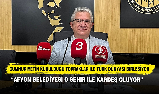 “Afyon Belediyesi O Şehir İle Kardeş Oluyor”
