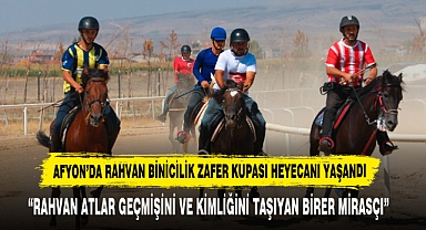 Afyon’da Rahvan Binicilik Zafer Kupası Heyecanı Yaşandı