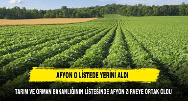 AFYON O LİSTEDE ZİRVEYE ORTAK OLDU