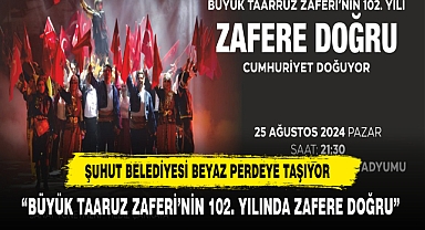 AFYON VALİLİĞİNDEN BÜYÜK ZAFERE ÖZEL SAHNELENEN OYUNA DAVET