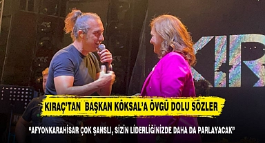 "AFYONKARAHİSAR ÇOK ŞANSLI, SİZİN LİDERLİĞİNİZDE DAHA DA PARLAYACAK"