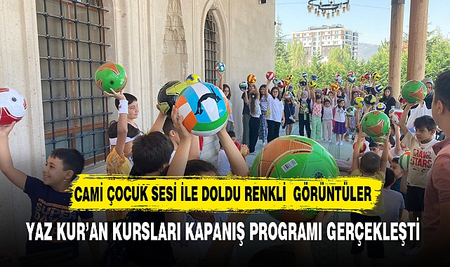 AFYONKARAHİSAR’DA YAZ KUR’AN KURSLARI KAPANIŞ PROGRAMI GERÇEKLEŞTİ