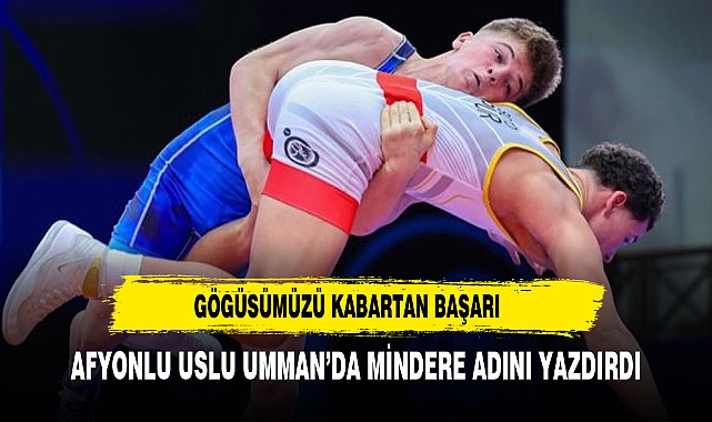 AFYONLU TALHA'NIN BÜYÜK BAŞARISI