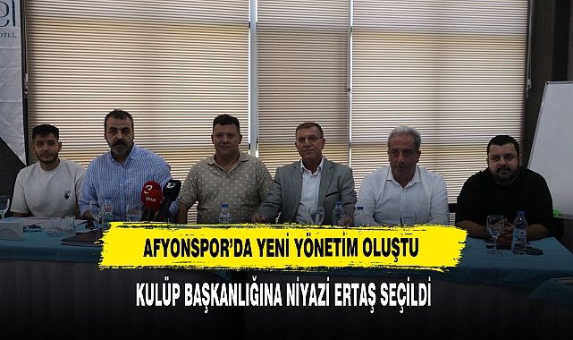 AFYONSPOR'DA YENİ YÖNETİM OLUŞTU