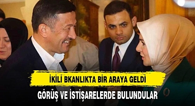 AİLE VE SOSYAL HİZMETLER BAKANI MAHİNUR GÖKTAŞ, HAMZA DAĞ İLE GÖRÜŞTÜ