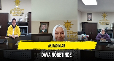 AK Kadınlar Dava Nöbetinde