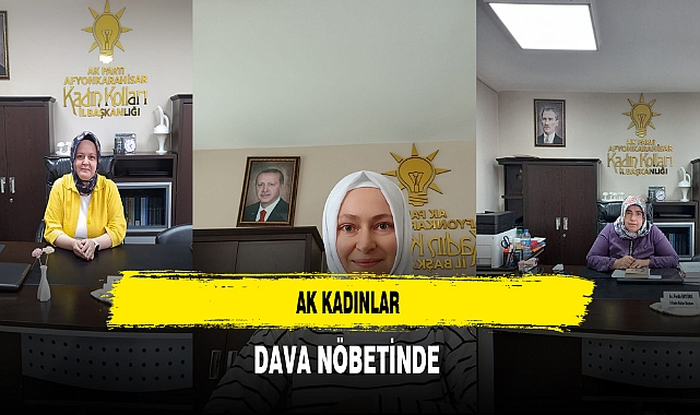 AK Kadınlar Dava Nöbetinde