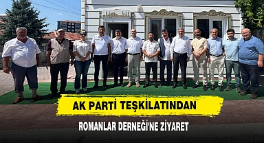 Ak Parti Teşkilatından Romanlar Derneği'ne Ziyaret