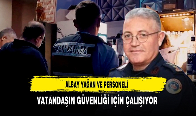 Albay Yağan ve Personeli Vatandaşın Güvenliği İçin Çalışıyor