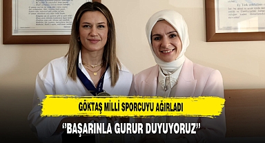 Bakan Göktaş Milli Sporcuyu Ağırladı