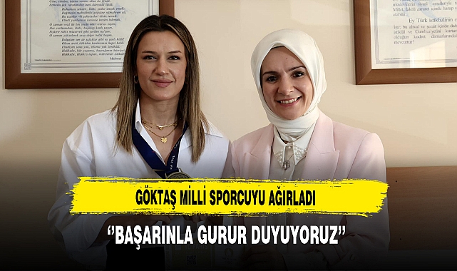 Bakan Göktaş Milli Sporcuyu Ağırladı