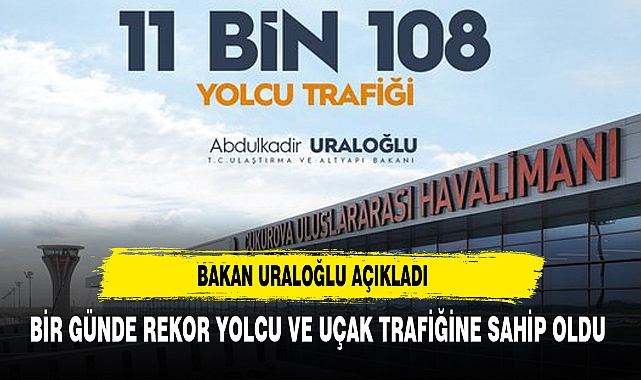 BAKAN URALOĞLU RAKAMLARI PAYLAŞTI