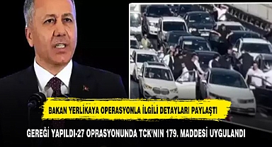 BAKAN YERLİ KAYA SOSYAL MEDYA HESABINDAN DUYURDU GEREĞİ YAPILDI