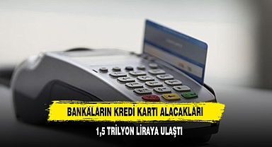Bankaların Kredi Kartı Alacakları 1,5 Trilyon Liraya Ulaştı