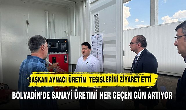 Başkan Aynacı'dan  Organize Sanayi Bölgesinde Faaliyet Gösteren Fabrikalara Ziyaret