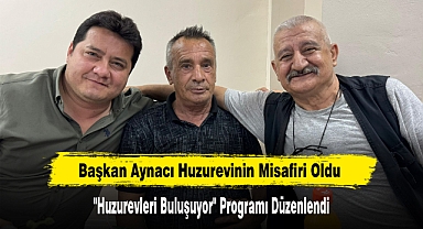 Başkan Aynacı Huzurevi'nin Misafiri Oldu
