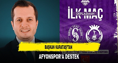 Başkan Karataş’tan Afyonspor’a Destek