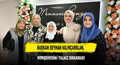 Başkan Kılınçarslan, Güzellik Salonu Açılışına Katıldı