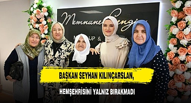 Başkan Kılınçarslan,  Güzellik Salonu Açılışına Katıldı