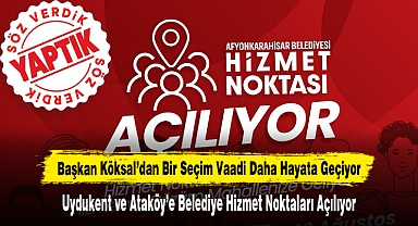 Başkan Köksal’dan Bir Seçim Vaadi Daha Hayata Geçiyor