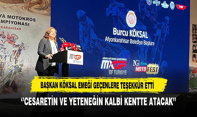 Başkan Köksal Emeği Geçenlere Teşekkür Etti  ‘’Cesaretin ve Yeteneğin Kalbi Kentte Atacak’’