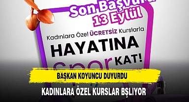 Başkan Koyuncu’dan Kadınlara Özel Ücretsiz Kurs Duyurusu