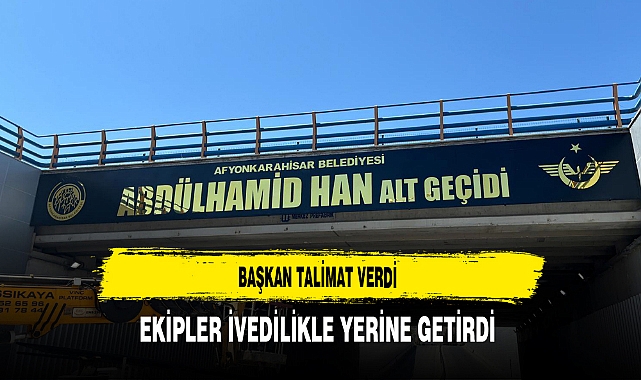 Başkan Talimat Verdi Ekipler İvedilikle Yerine Getirdi