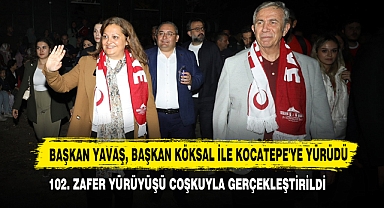 Başkan Yavaş, Başkan Köksal İle Kocatepe'ye Yürüdü