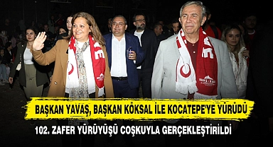 Başkan Yavaş, Başkan Köksal İle Kocatepe'ye Yürüdü