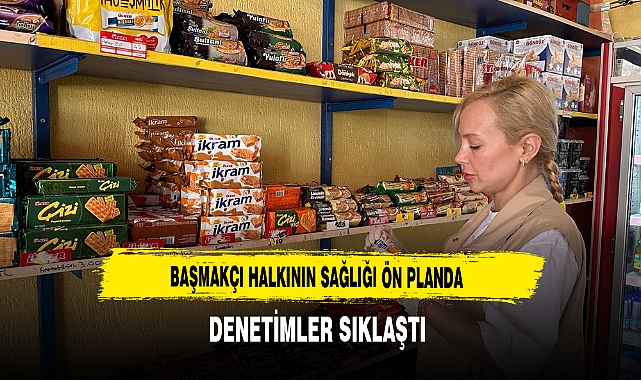 Başmakçı Halkının Sağlığı Ön Planda Denetimler Sıklaştı