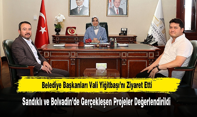 Belediye Başkanları Vali Yiğitbaşı’nı Ziyaret Etti
