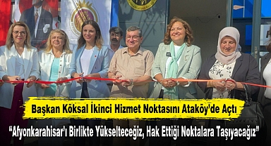 Belediyenin İkinci Hizmet Noktası Ataköy'de Açıldı