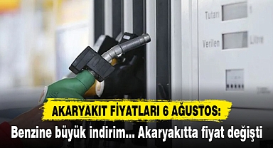 Benzine büyük indirim... Akaryakıtta fiyat değişti