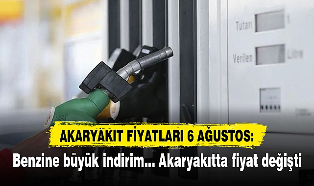 Benzine büyük indirim... Akaryakıtta fiyat değişti