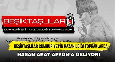 Beşiktaşlılar Cumhuriyet'in Kazanıldığı Topraklarda