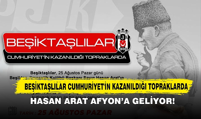 Beşiktaşlılar Cumhuriyet'in Kazanıldığı Topraklarda