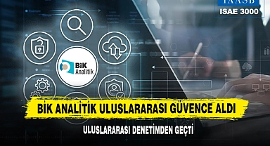 BİK Analitik Uluslararası Güvence Aldı