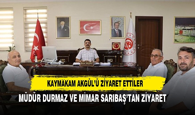 Bilecik El Sanatları Eğitim Merkezi Müdürü ve Heyeti, Kaymakam Yasin Akgül'e Hayırlı Olsun