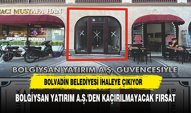 Bolvadin Belediyesi'nden İhale Fırsatı: Çarşı Merkezinde 2 Dükkân Satışta