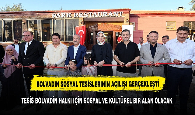 Bolvadin Belediyesi Sosyal Tesislerinin Açılışı Büyük Bir Katılımla Gerçekleşti