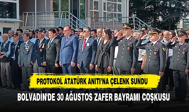 BOLVADİN'DE 30 AĞUSTOS ZAFER BAYRAMI COŞKUSU