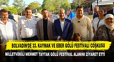 Bolvadin'de 33. Kaymak Ve Eber Gölü Festivali Coşkusu Sürüyor!