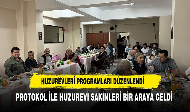Bolvadin'de Huzurevleri Buluşuyor" Programı Düzenlendi