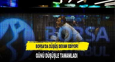Borsa’da Düşüş Devam Ediyor!