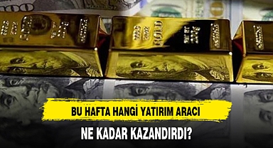 BU HAFTA HANGİ YATIRIM ARACI NE KADAR KAZANDIRDI?