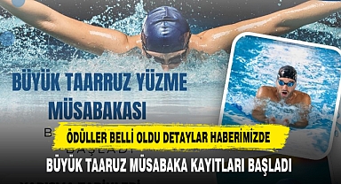 Büyük Taarruz Yüzme Müsabakası Başvuruları Başladı
