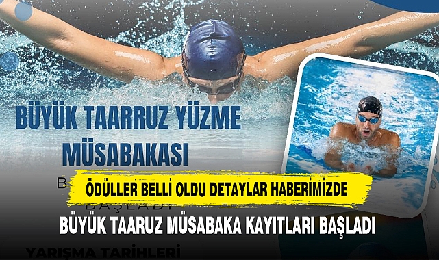 Büyük Taarruz Yüzme Müsabakası Başvuruları Başladı